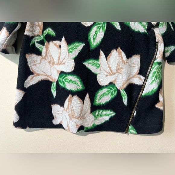 Anthropologie x Postmark Kobus‎ Magnolia Floral Print Cropped Boxy Top Women XS - Picture 2 of 11